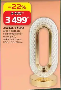 Auchan asztali lámpa ajánlat