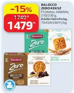 Auchan BALOCCO ZERO KEKSZ ajánlat