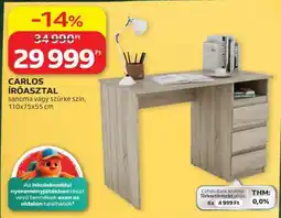 Auchan CARLOS ÍRÓASZTAL ajánlat