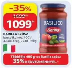 Auchan Barilla Szósz ajánlat