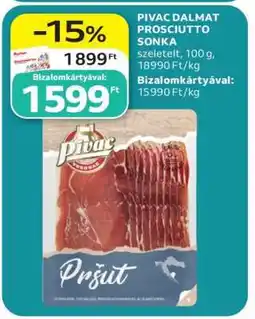 Auchan PIVAC DALMAT PROSCIUTTO SONKA ajánlat