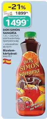 Auchan DON SIMON SANGRÍA ajánlat