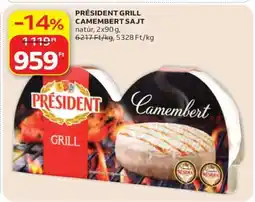 Auchan Président Grill Camembert sajt ajánlat