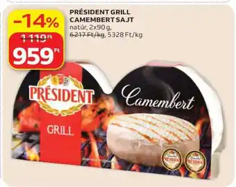 Auchan Président Grill Camembert sajt ajánlat