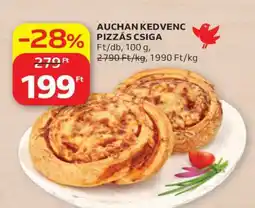 Auchan AUCHAN KEDVENC PIZZÁS CSIGA ajánlat