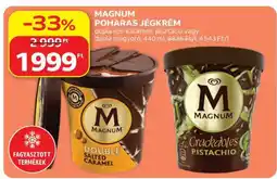 Auchan MAGNUM Poharas jégkrém ajánlat
