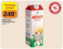 Auchan RISKA ESL DOBOZOS TEJ ajánlat
