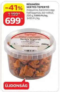 Auchan Régimódi sertés tepertő ajánlat