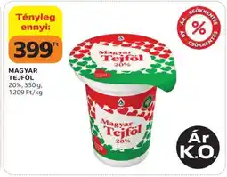 Auchan Magyar tejföl ajánlat