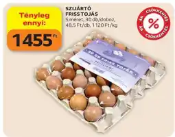 Auchan SZIJÁRTÓ FRISS TOJÁS ajánlat