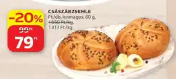 Auchan CSÁSZÁRZSEMLE ajánlat