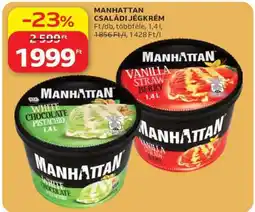 Auchan Manhattan Családi Jégkrém ajánlat