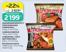 Auchan Nádudvari rántott szezámmagos csirkemell ajánlat