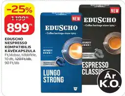 Auchan EDUSCHO Nespresso kompatibilis kávékapszula ajánlat