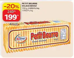 Auchan PETIT BEURRE VAJAS KEKSZ ajánlat