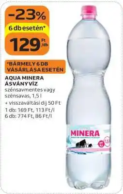 Auchan Aqua Minera Ásványvíz ajánlat