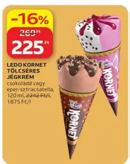 Auchan LEDO KORNET TÖLCSÉRES JÉGKRÉM ajánlat