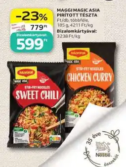 Auchan Maggi Magic Asia pirított tészta ajánlat