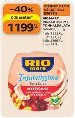 Auchan RIO MARE Insalatissime tonhalsaláta ajánlat