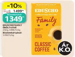 Auchan Eduscho Family őrölt kávé ajánlat