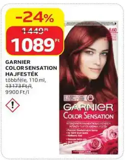 Auchan Garnier Color Sensation hajfesték ajánlat