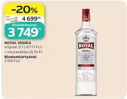 Auchan ROYAL Vodka ajánlat