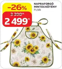 Auchan NAPRAFORGÓ MINTÁS KÖTÉNY ajánlat