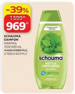 Auchan SCHAUMA Sampon ajánlat