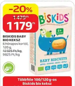 Auchan BISKIDS BABY BIO KEKSZ ajánlat