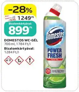 Auchan DOMESTOS WC-gél ajánlat