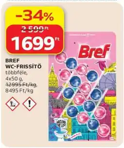 Auchan Bref WC-Frissítő ajánlat