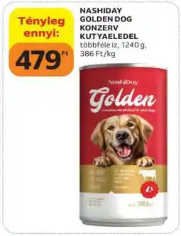 Auchan NASHIDAY GOLDEN DOG KONZERV KUTYAELEDEL ajánlat