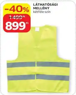 Auchan LÁTHATÓSÁGI MELLÉNY ajánlat