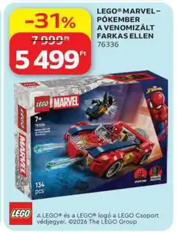Auchan LEGO Marvel – Pókember a Venomizált Farkas ellen ajánlat