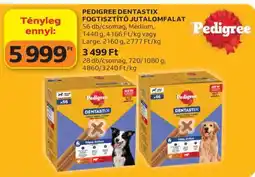 Auchan PEDIGREE DENTASTIX FOGTISZTÍTÓ JUTALOMFALAT ajánlat