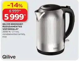 Auchan QILIVE 600202461 ROZSDAMENTES VÍZFORRALÓ ajánlat