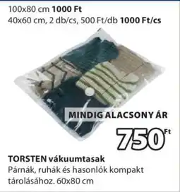 JYSK TORSTEN vákuumtasak ajánlat