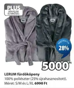 JYSK LERUM fürdőköpeny ajánlat