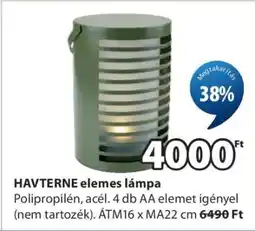 JYSK HAVTERNE ELEMES LÁMPA ajánlat