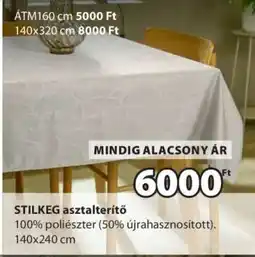 JYSK STILKEG asztalterítő ajánlat