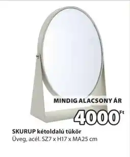JYSK SKURUP kétoldalú tükör ajánlat