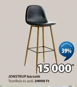 JYSK JONSTRUP bárszék ajánlat