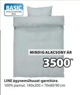 JYSK LINE ágyneműhuzat-garnitúra ajánlat