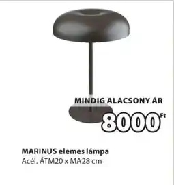 JYSK MARINUS elemes lámpa ajánlat