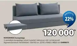 JYSK NORSMINDE kanapéágy ajánlat