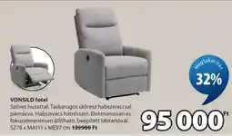 JYSK VONSILD fotel ajánlat