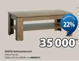 JYSK VEDDE dohányzóasztal ajánlat