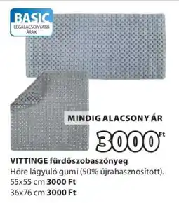 JYSK VITTINGE fürdőszobaszőnyeg ajánlat