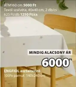 JYSK ENGFIOL asztalterítő ajánlat