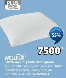JYSK WELLPUR STRYN memory habszivacs párna ajánlat